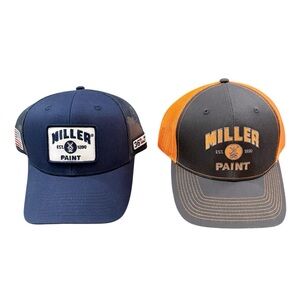 Miller Paint Trucker Hats OSFM Unisex